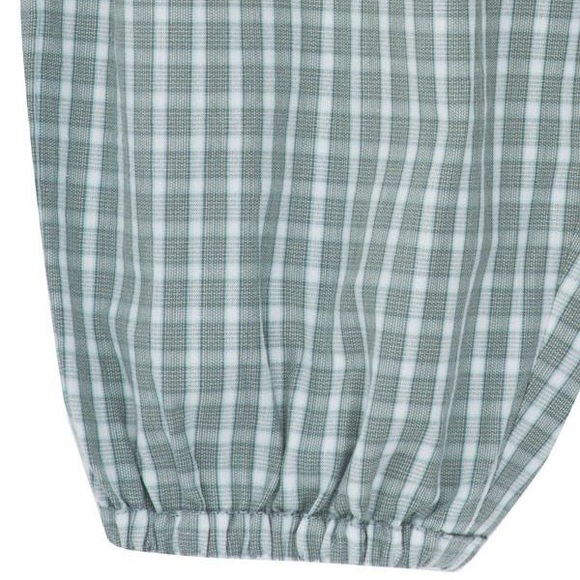 Serendipity Organics comfy trousers (green check) - Picture 2 of 3